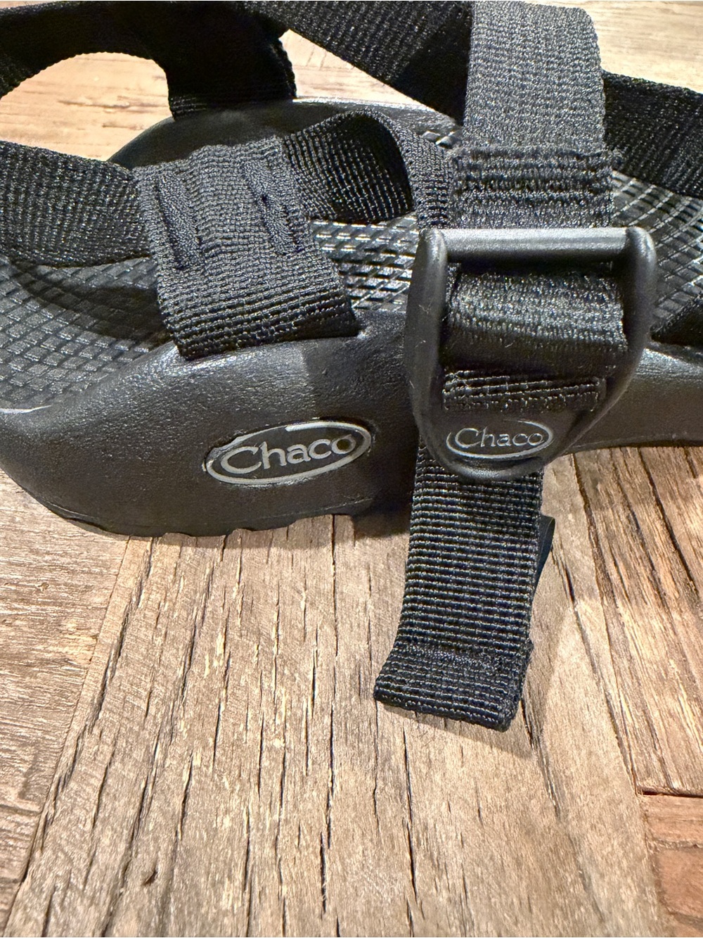 Chaco Women's Z/1 Classic Athletic Sport Sandals Black Size 7 - Picture 9 of 11